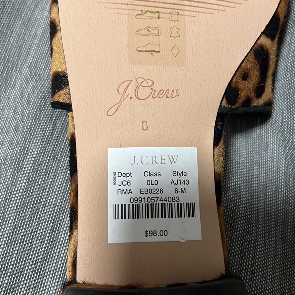 J Crew Leopard Print Sandal - Picture 4 of 4